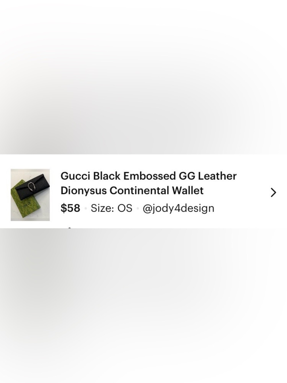 Embossed Leather Wallet with Silver-Tone Hardware - Picture 10 of 10
